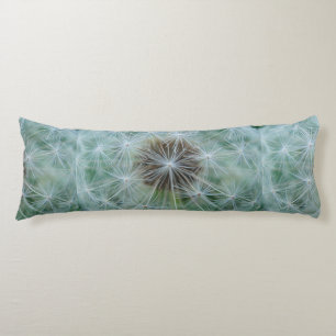 White Dandelion Pattern Body Cushion
