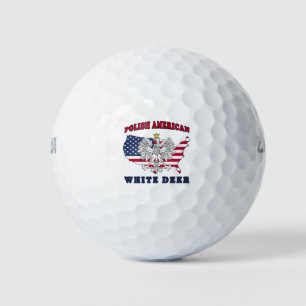 White Deer Texas Polish American Golf Balls