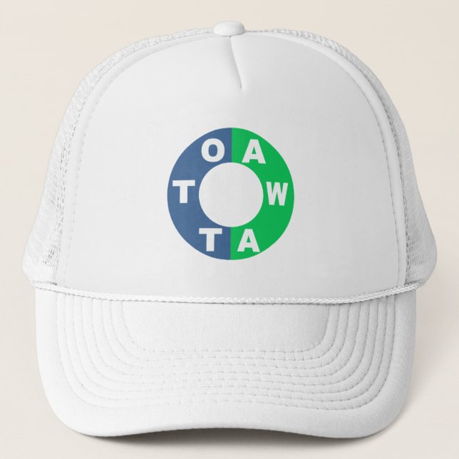white designer cap OTTAWA (Front)