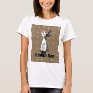 White Devon Rex T-Shirt