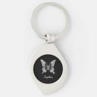 White Diamond Butterfly, Script Name, Black