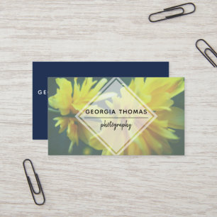 White Diamond Photo Business Card
