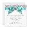 White Diamonds Teal Blue Sweet 16 Birthday Party