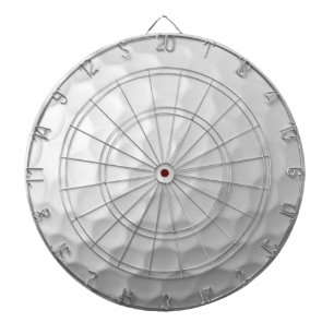 White Dimpled Golf Ball Texture Dartboard
