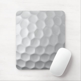 White Dimpled Golf Ball Texture Mouse Mat