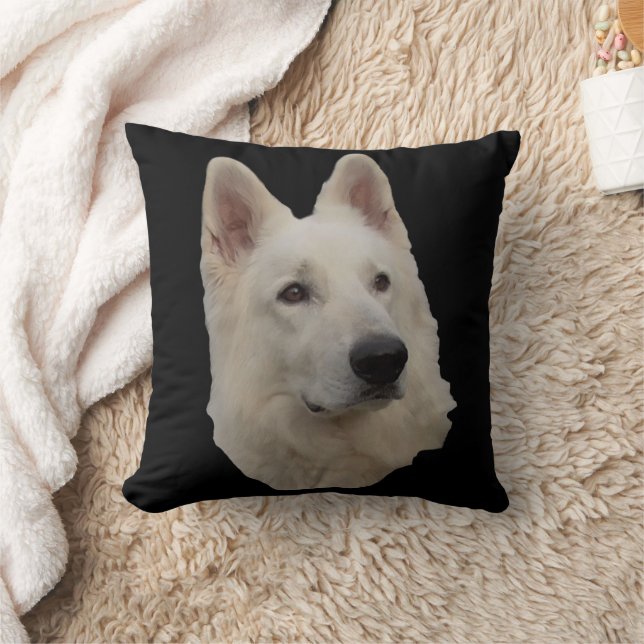white dog cushion (Blanket)