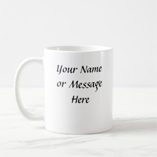 White Dog - Mug  (Personalised or Customised)