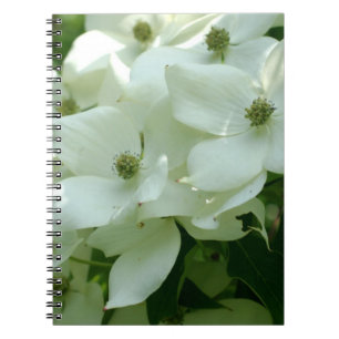 White Dogwood Flowers Nature Notebook