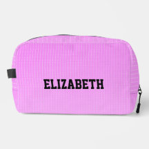 White dots pink pattern