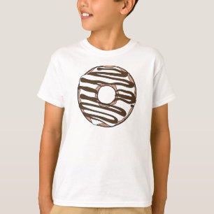 White Doughnut, Doughnut, Chocolate, Icing, Frosti T-Shirt