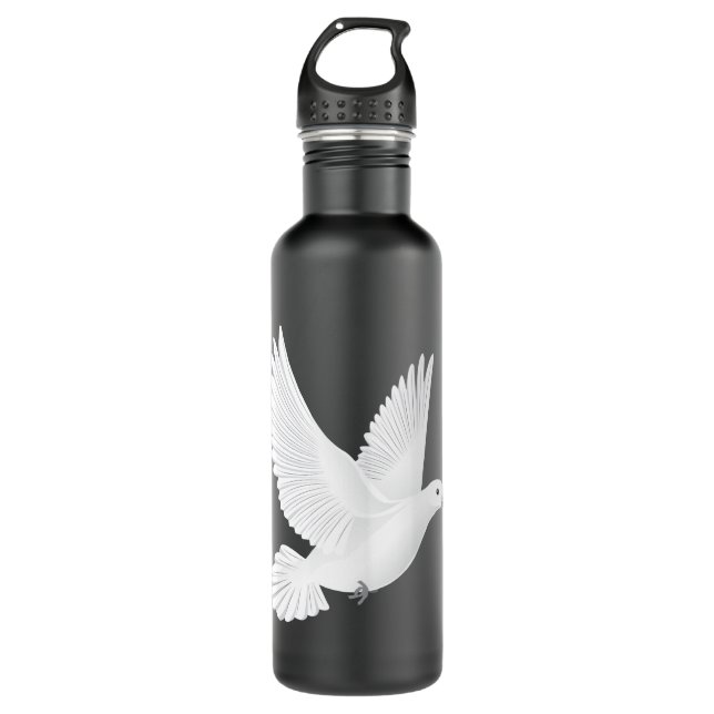 White dove 710 ml water bottle (Front)