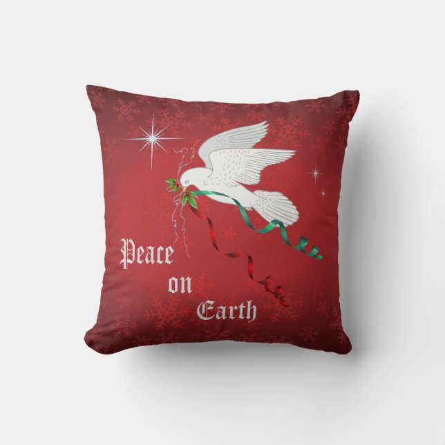 White Dove Cushion (Front)