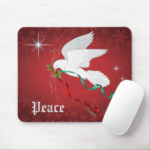 White Dove Mouse Mat