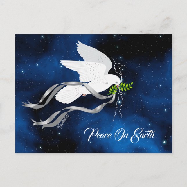 White Dove Postcard (Front)
