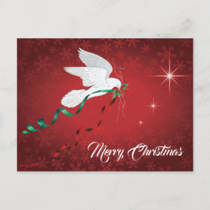 White Dove Postcard