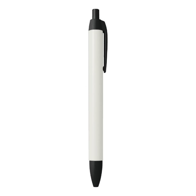 White Dove Solid Colour Black Ink Pen (Bottom (Vertical))