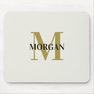 White Dove Solid Colour Mouse Mat