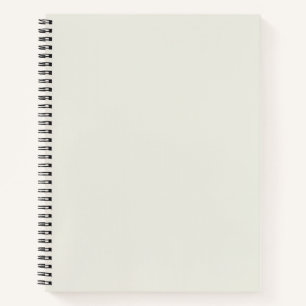 White Dove Solid Colour Notebook