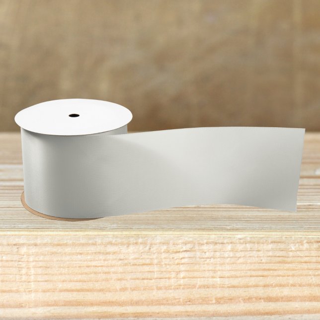 White Dove Solid Colour Satin Ribbon (Creator Uploaded)