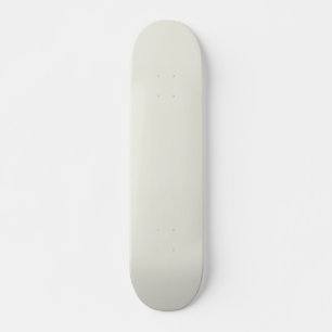 White Dove Solid Colour Skateboard