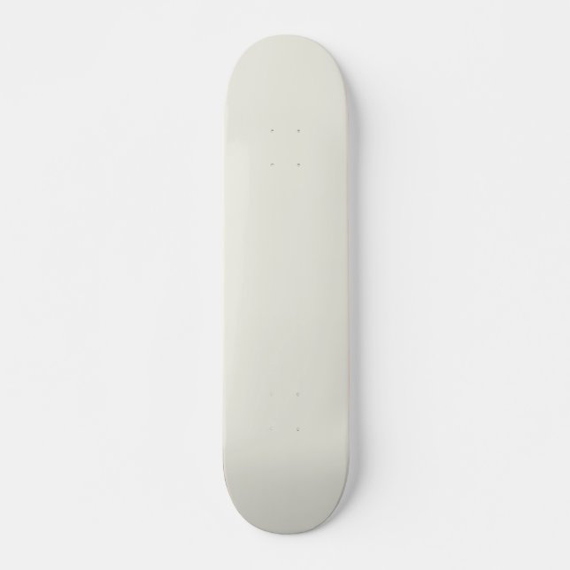 White Dove Solid Colour Skateboard (Front)