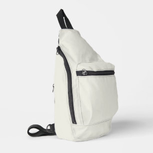 White Dove Solid Colour Sling Bag