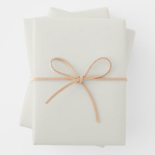 White Dove Solid Colour Wrapping Paper Sheet
