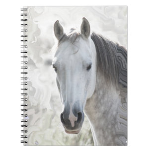 White dream horse  notebook