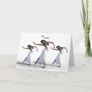 White Dress Dancer Thunder_Cove  Card