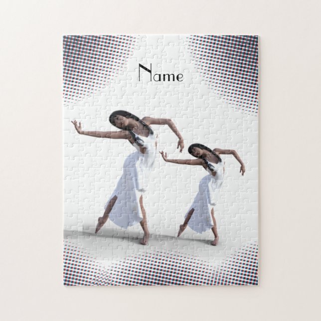 White Dress Dancer Thunder_Cove  Jigsaw Puzzle (Vertical)