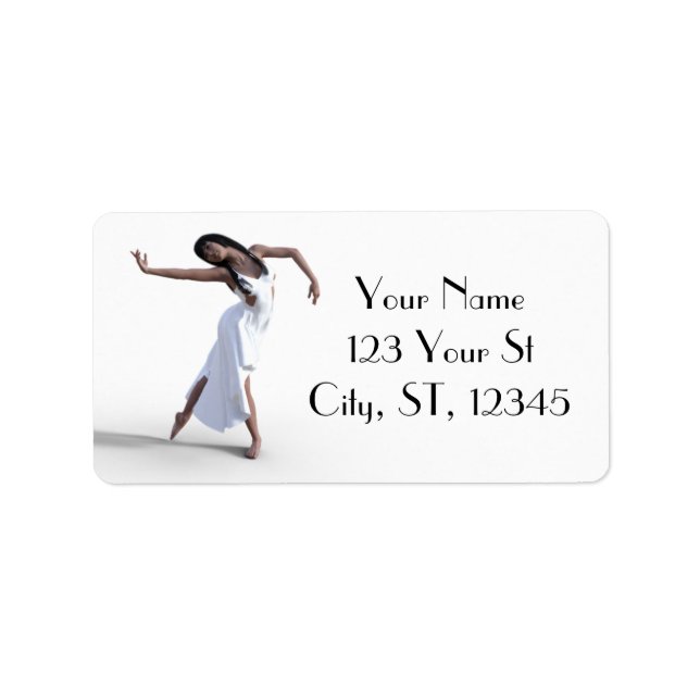 White Dress Dancer Thunder_Cove   Label (Front)