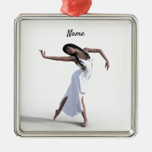 White Dress Dancer Thunder_Cove Metal Tree Decoration