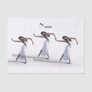White Dress Dancer Thunder_Cove  Tissue Paper