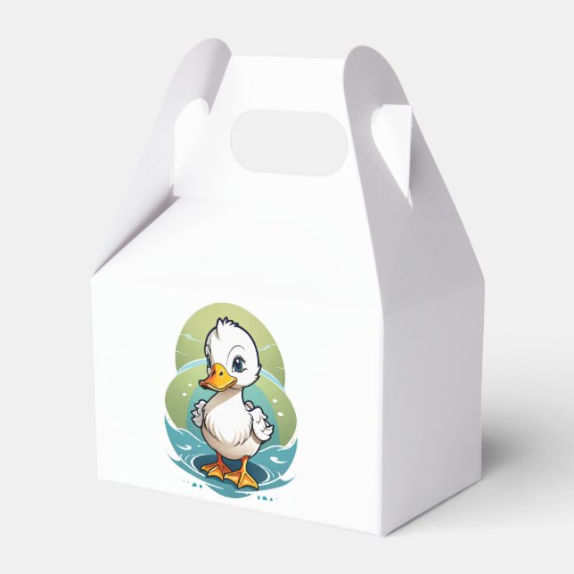 white-duck favour box (Front Side)