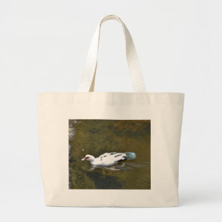 White Duck Large Tote Bag