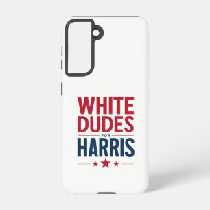 White Dudes For Harris Election Kamala Harris 2024 Samsung Galaxy Case