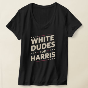 White Dudes For Kamala Harris Vote For 2024 T-Shirt