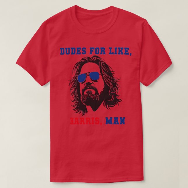 White Dudes for  White Men for Kamala  for Electio T-Shirt (Design Front)