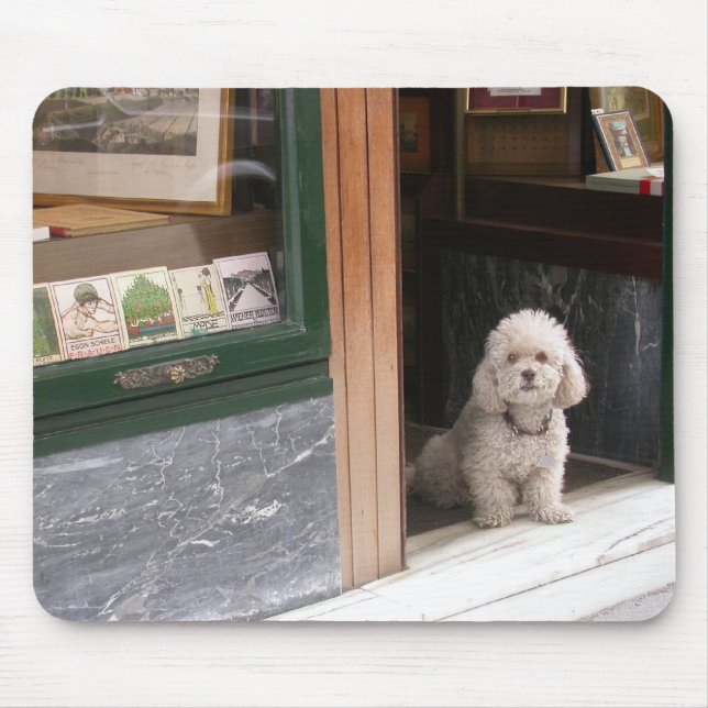 White Dwarf Poodle Mouse Mat (Front)