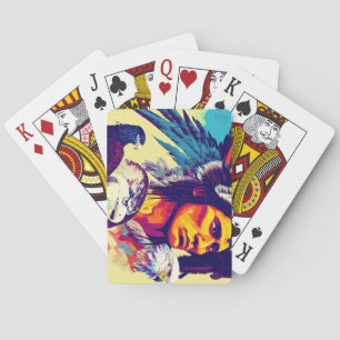 White Eagle Playing Cards