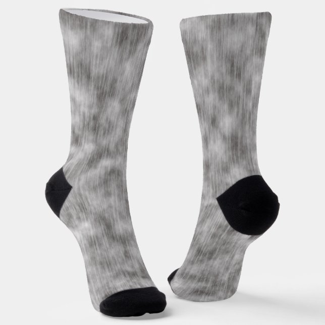 White Echo Socks (Angled)