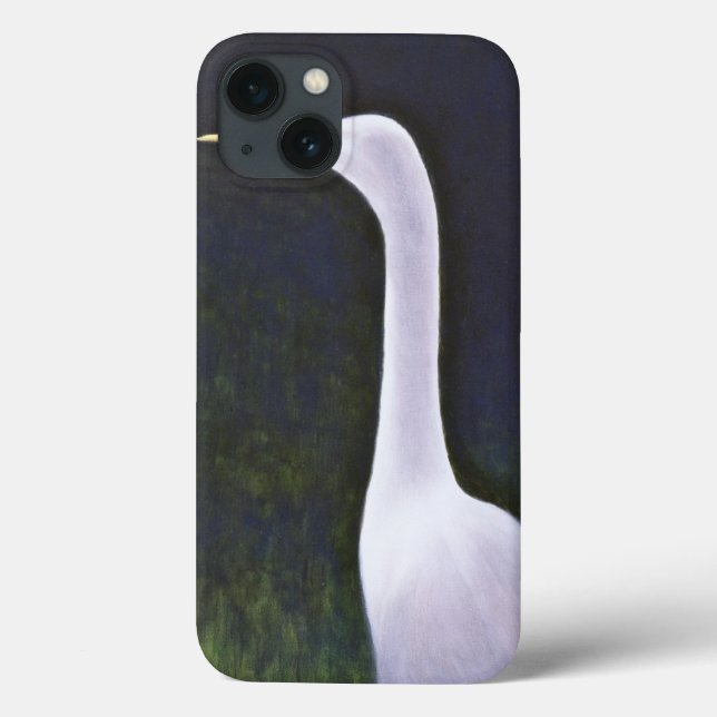 White Egret Case-Mate iPhone Case (Back)