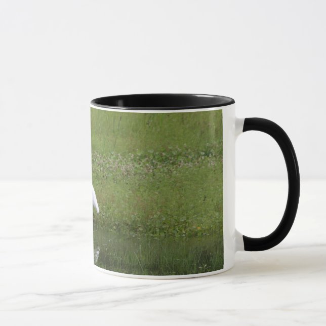 White egret mug (Right)