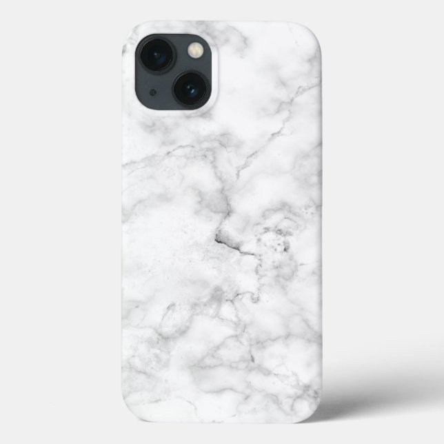White Elegant Phone Case (Back)
