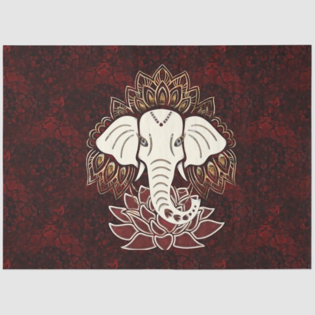 White Elephant A Tissue Paper (Front)