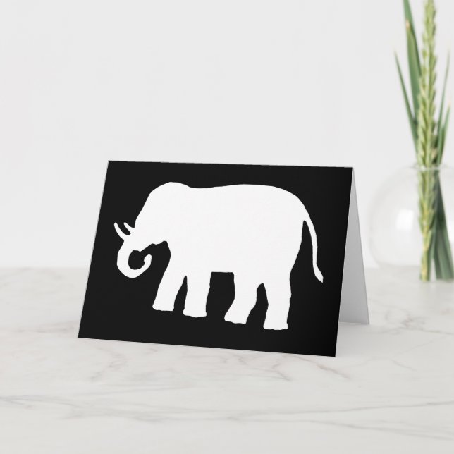 White Elephant Card (Front)
