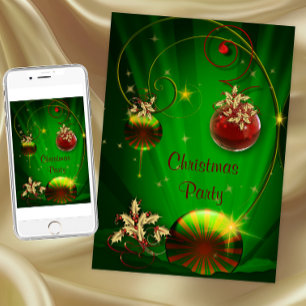 White Elephant Christmas Party Invitations