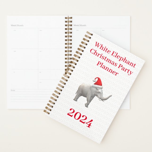 White Elephant Christmas Party Planner (Display)