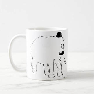 White Elephant Coffee Mug