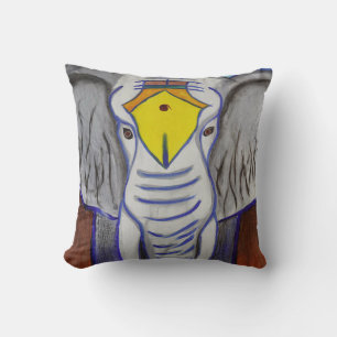 White Elephant Cushion